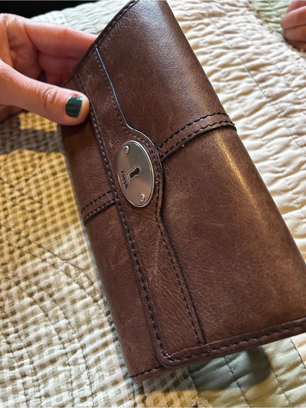 Vintage Fossil Wallet - Picture 3 of 13